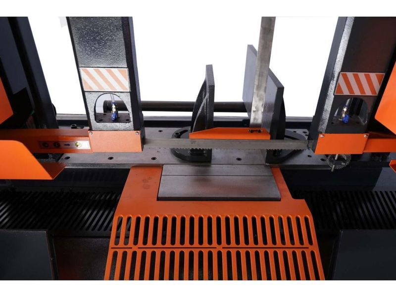 DISPA MAKINA D-Y 550 P&oacute;łautomatyczna dwukolumnowa piła taśmowa
