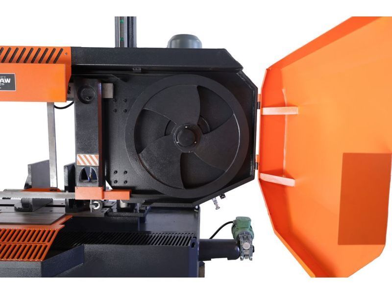 DISPA MAKINA D-Y 550 P&oacute;łautomatyczna dwukolumnowa piła taśmowa