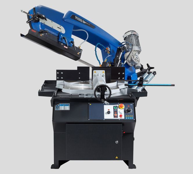 P&oacute;łautomatyczna piła taśmowa do metalu Pilous ARG 330 plus H.F.