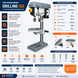 Wiertarka stołowa FDB Maschinen Drilling 16B