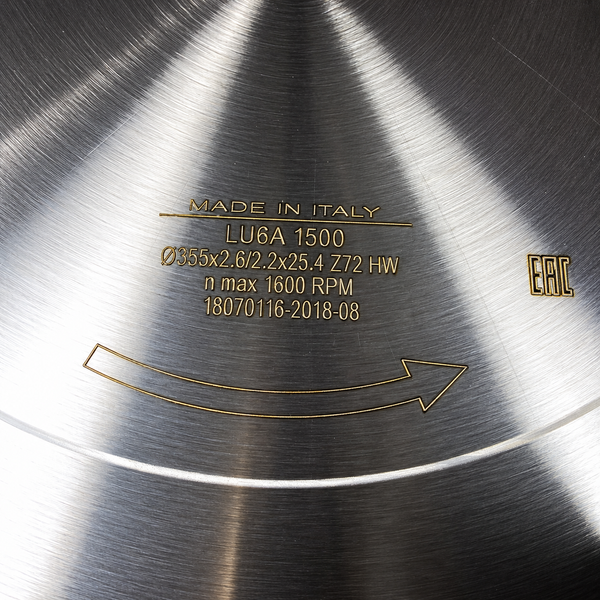 Tarcza pilarska FREUD LU6A-1500 &mdash; &Oslash;355&times;25.4 mm, Z72, K2.6