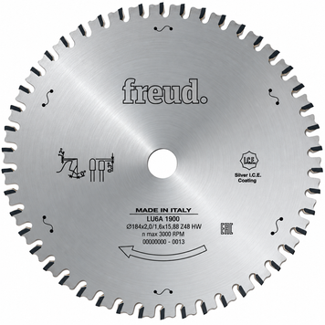 Пиляльний диск FREUD LU6A-1600 &mdash; &Oslash;355&times;25.4 мм, Z90, K2.6 LU6A-1600 фото